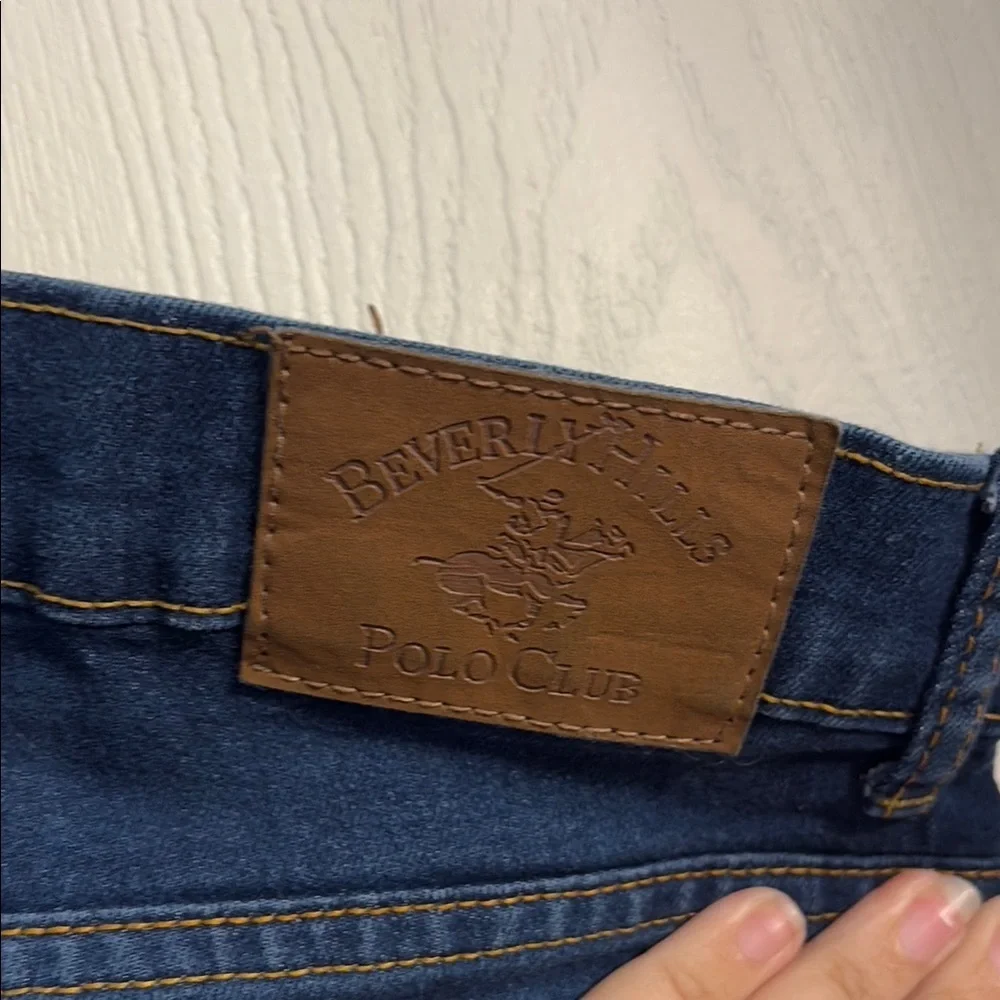 Beverly Hills Polo Club Blue Straight Jeans Classic Style